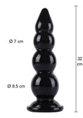 Bolas anales negras 32 cm