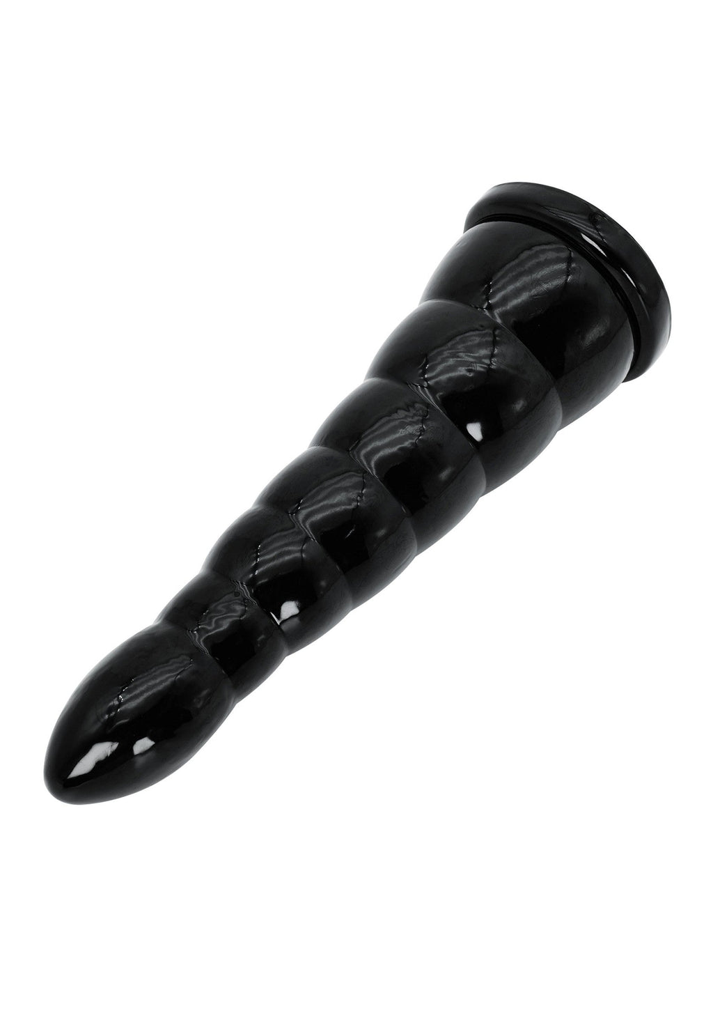 Cono anal de 26 cm negro