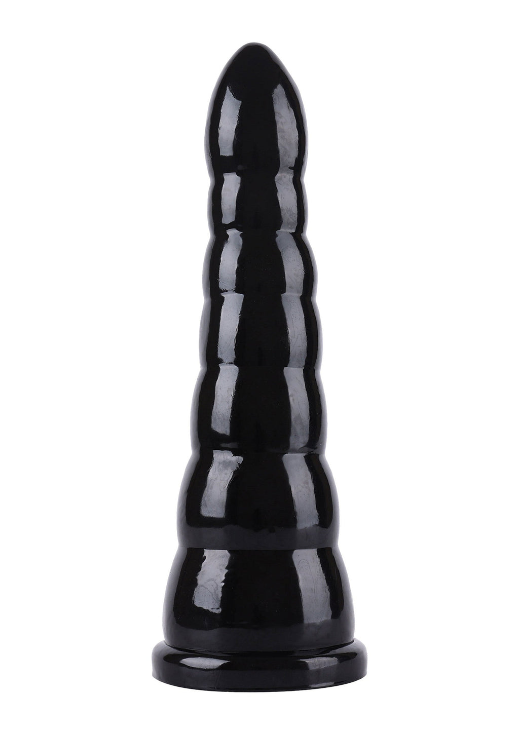 Cono anal de 26 cm negro