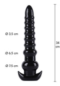 Taladro anal de 34 cm negro