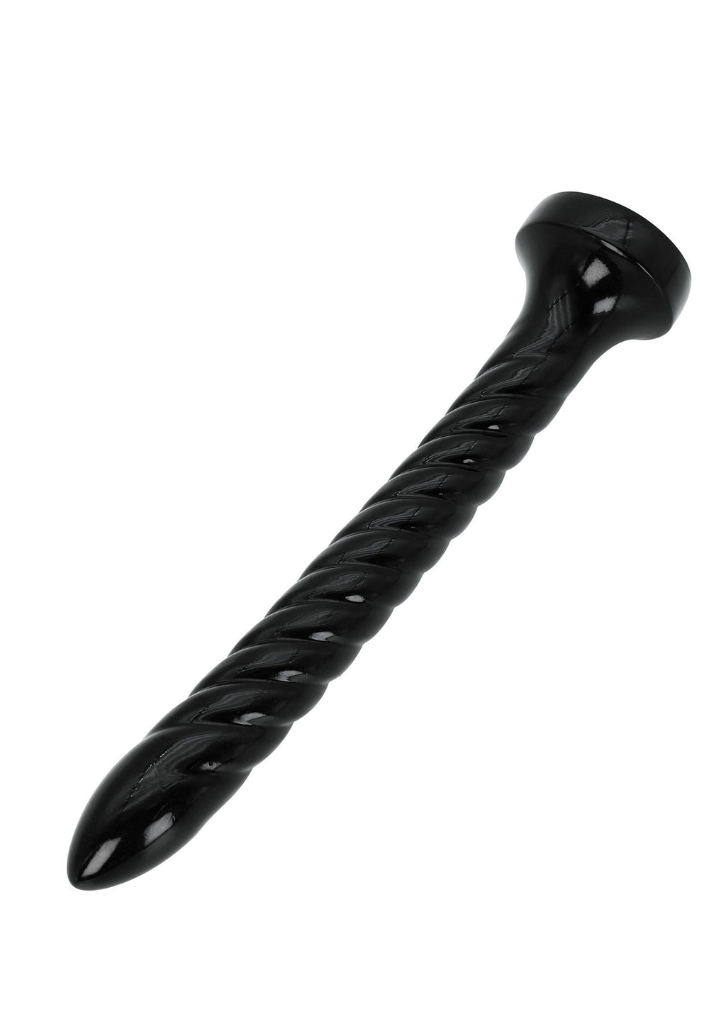 Serpiente anal de 35 cm negra