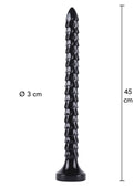 Serpiente anal 45 cm negra
