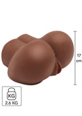 Hot Honey Rider Vibrador marrón