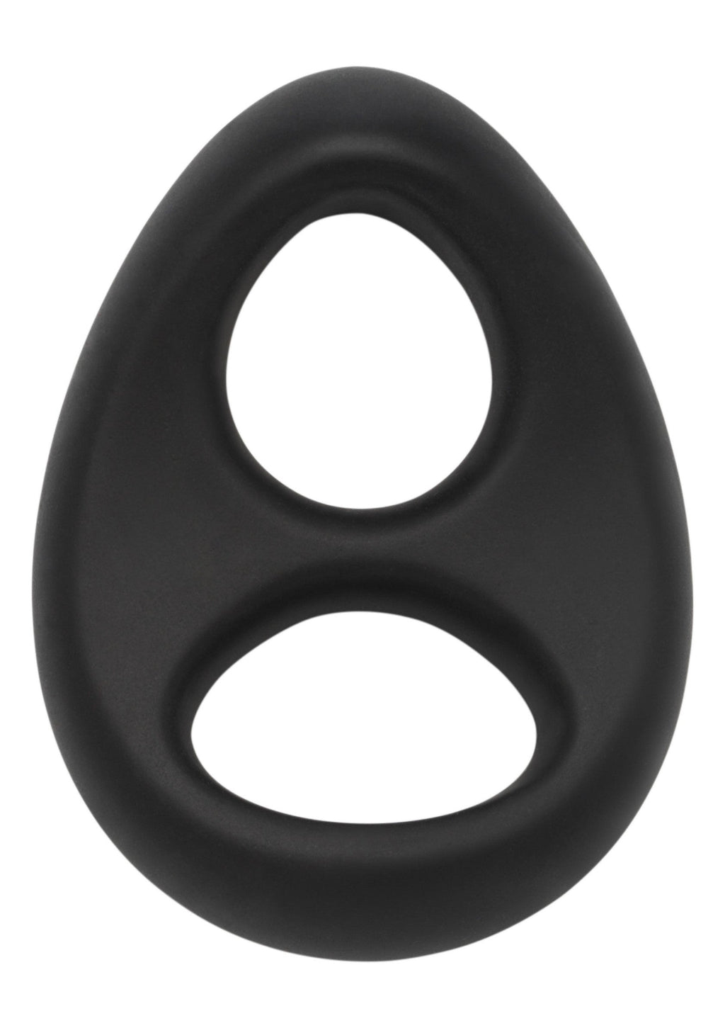Anillo en C suave de silicona Stallion negro