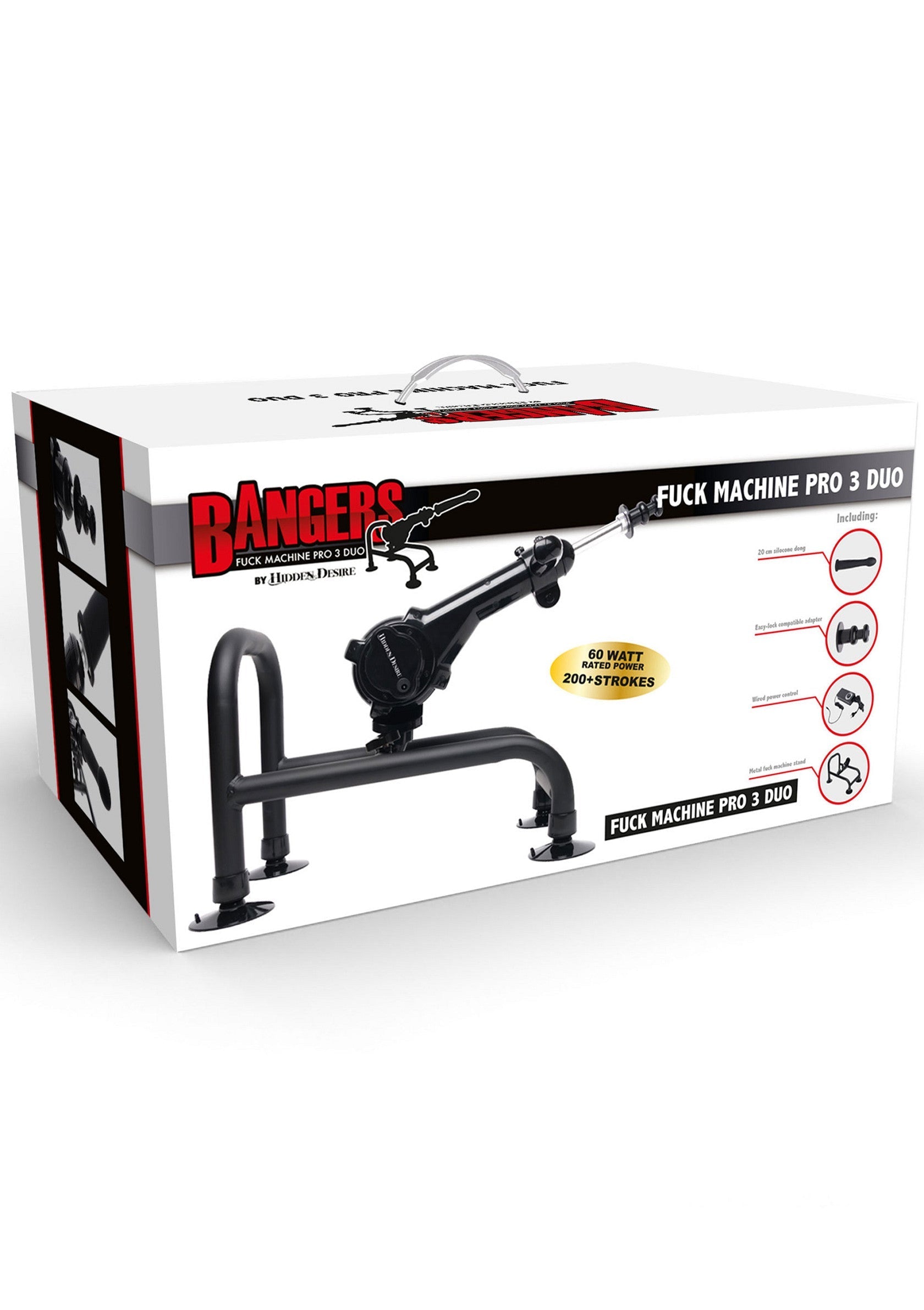 Bangers Fuck Machine Pro 3 Duo negro