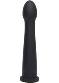 Dildo liso Easy-Lock 19 cm negro
