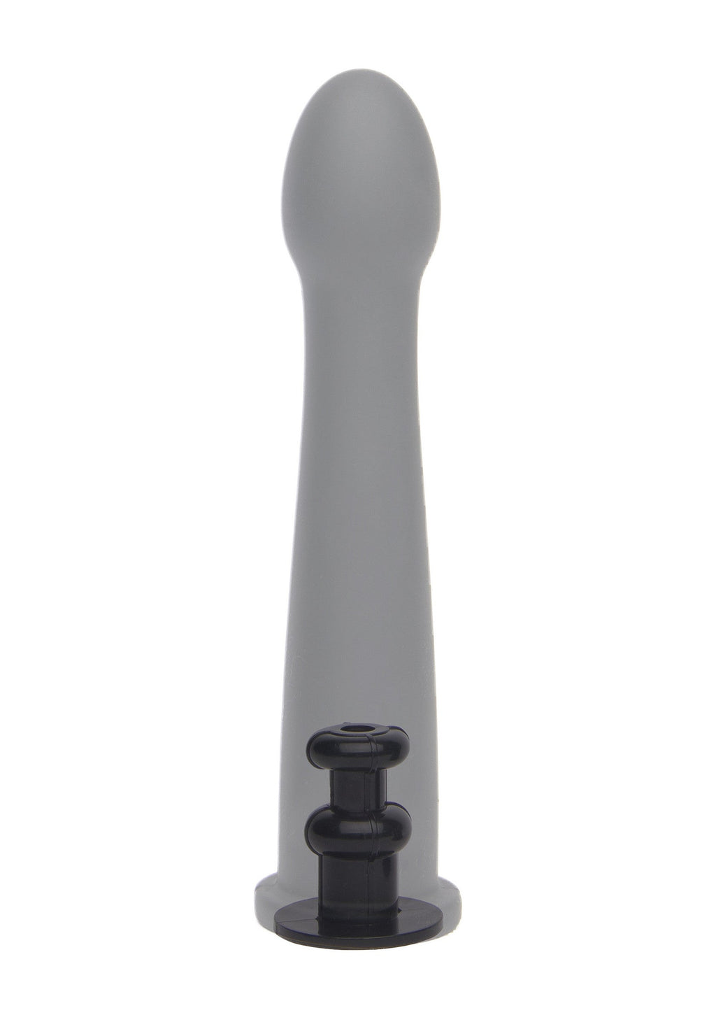 Dildo liso Easy-Lock 19 cm negro