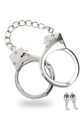Esposas BDSM chapadas en plata