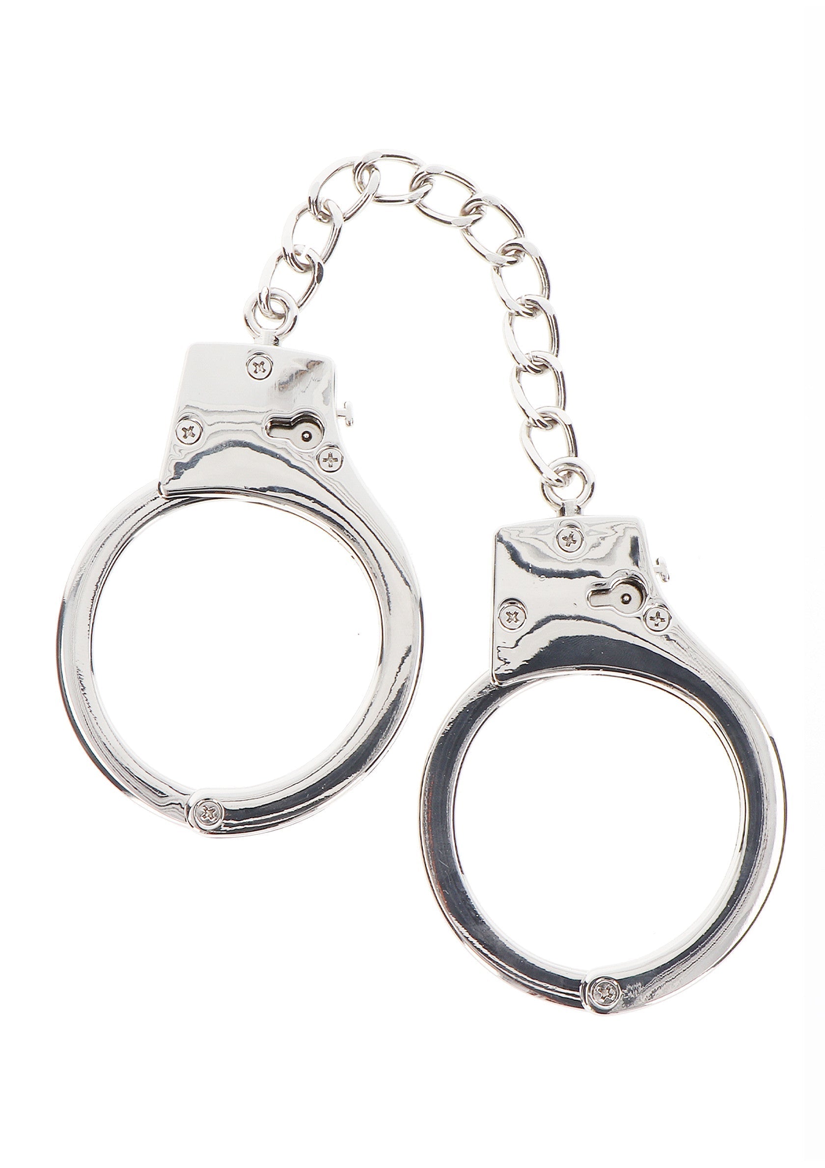 Esposas BDSM chapadas en plata