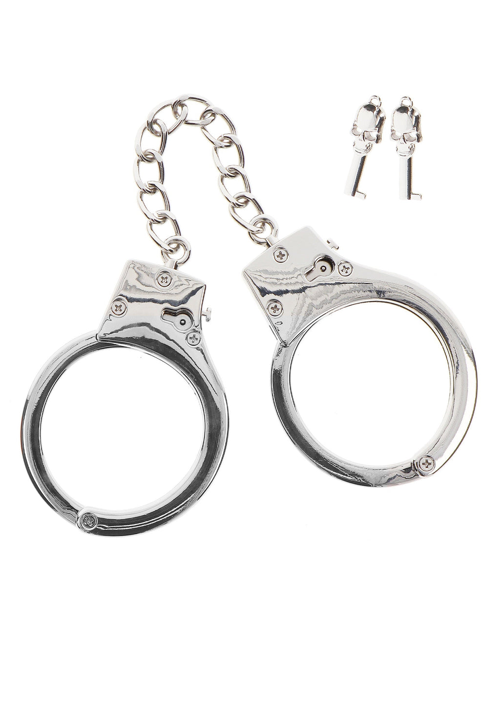 Esposas BDSM chapadas en plata