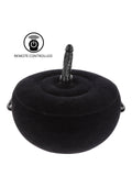 Asiento inflable para sexo con control remoto negro