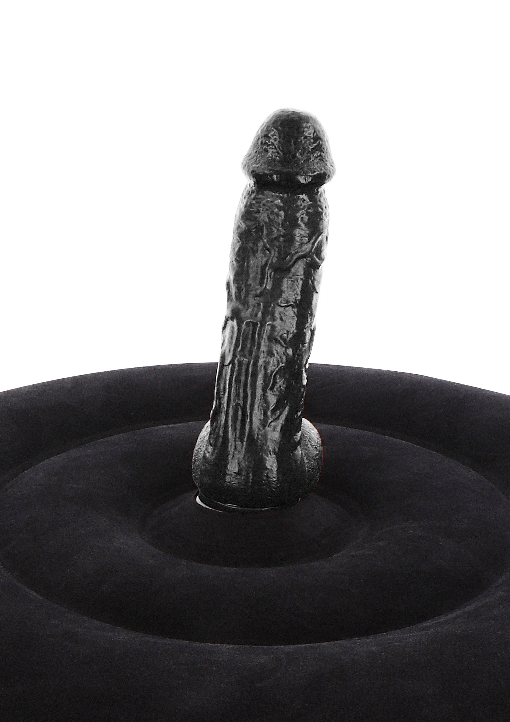 Asiento inflable para sexo con control remoto negro