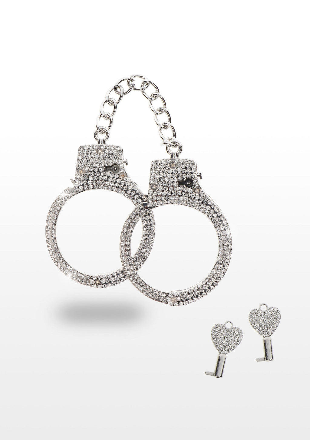 Gemelos de plata con diamantes
