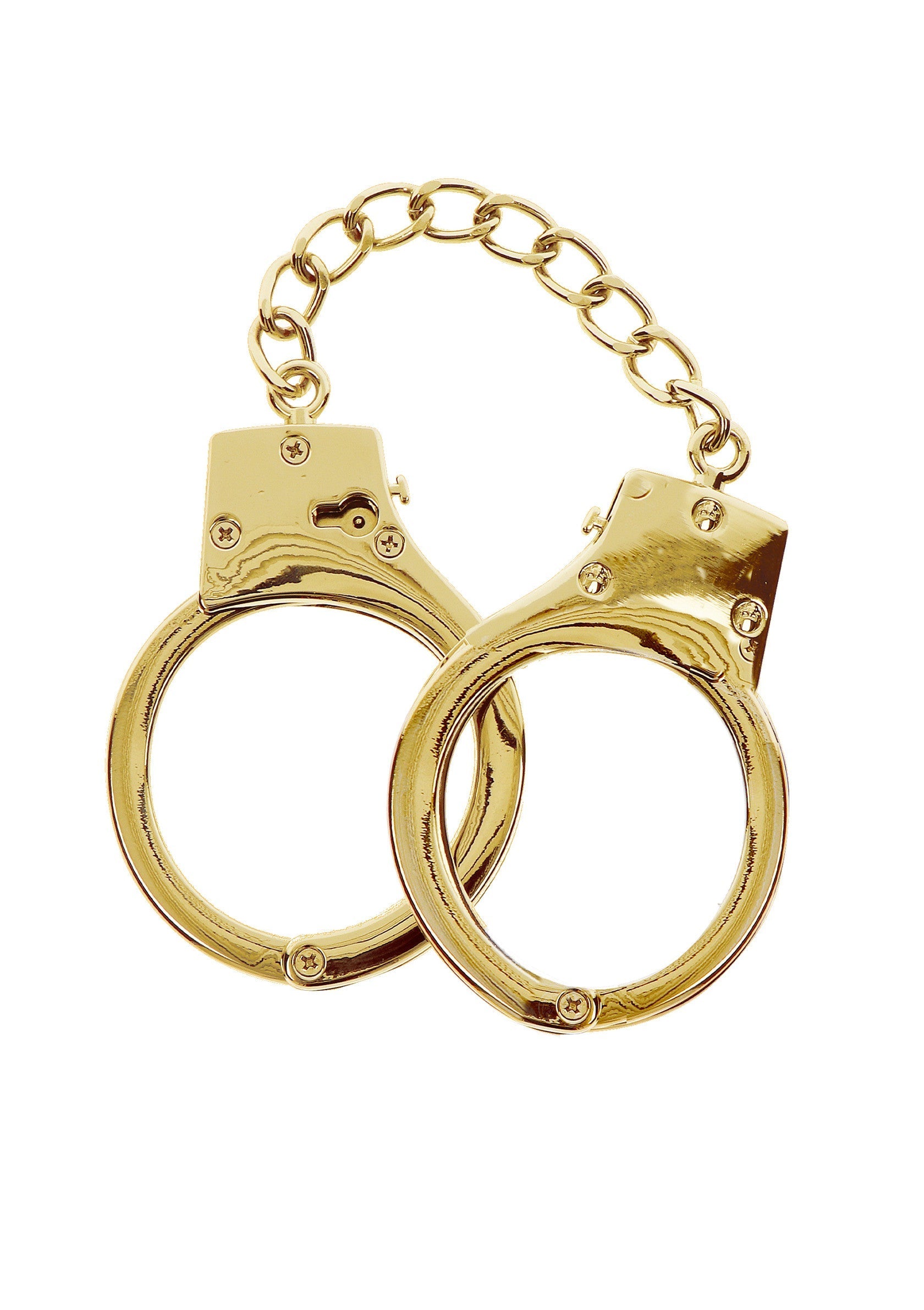 Esposas BDSM chapadas en oro oro