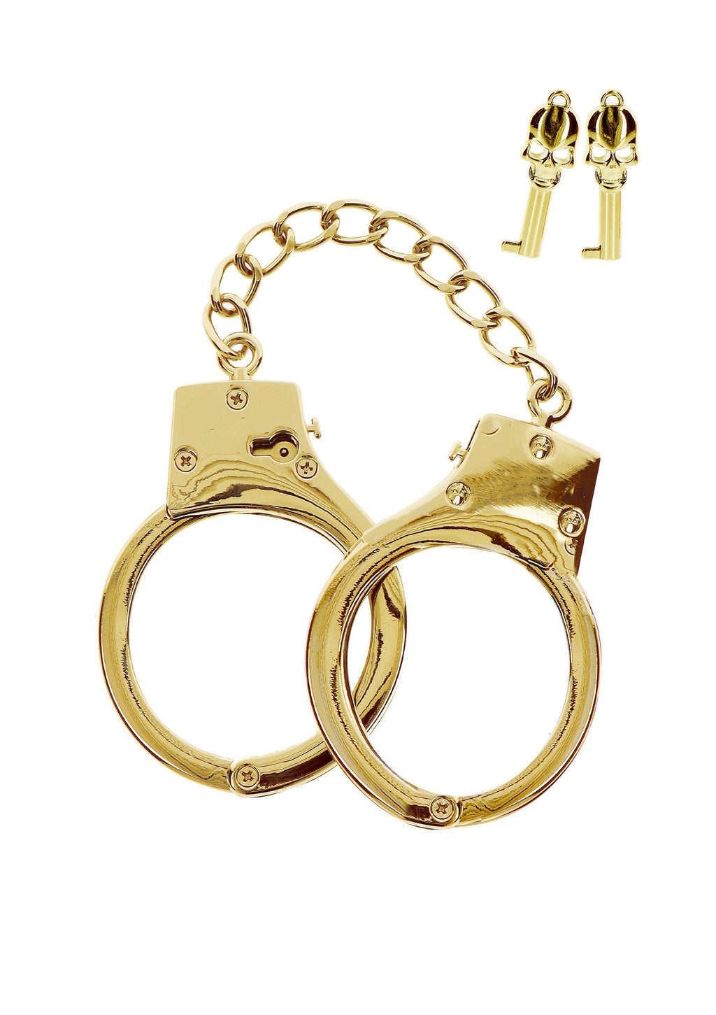 Esposas BDSM chapadas en oro oro