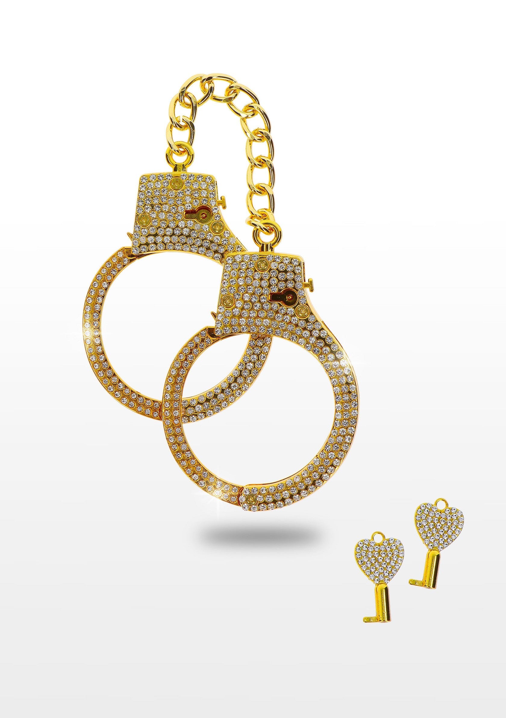 Puños con diamantes Oro oro