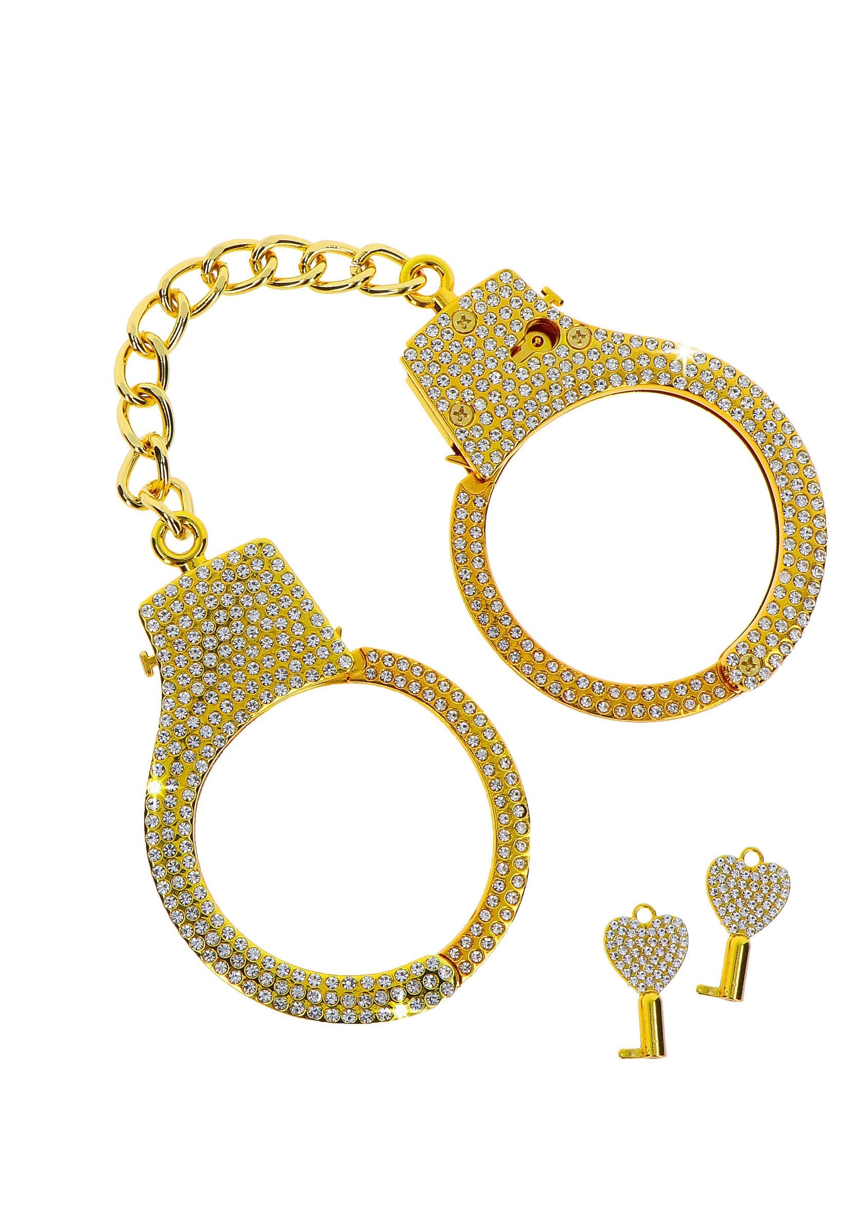 Puños con diamantes Oro oro