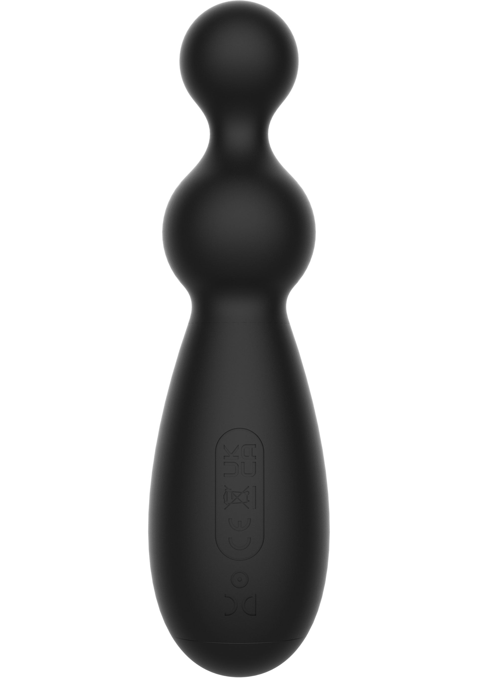 Vibrador anal Twin Thrill negro