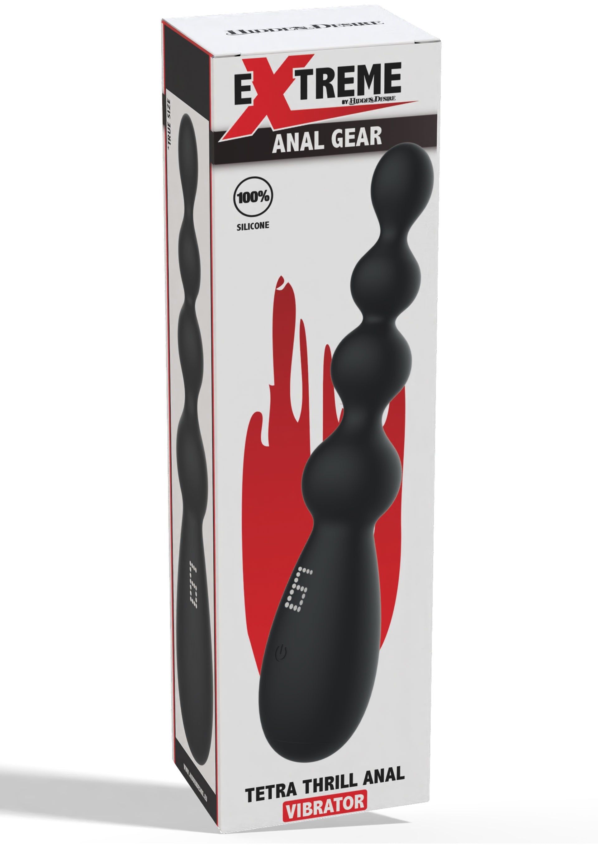 Vibrador anal Tetra Thrill negro
