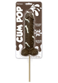 Piruletas con sabor a chocolate negro