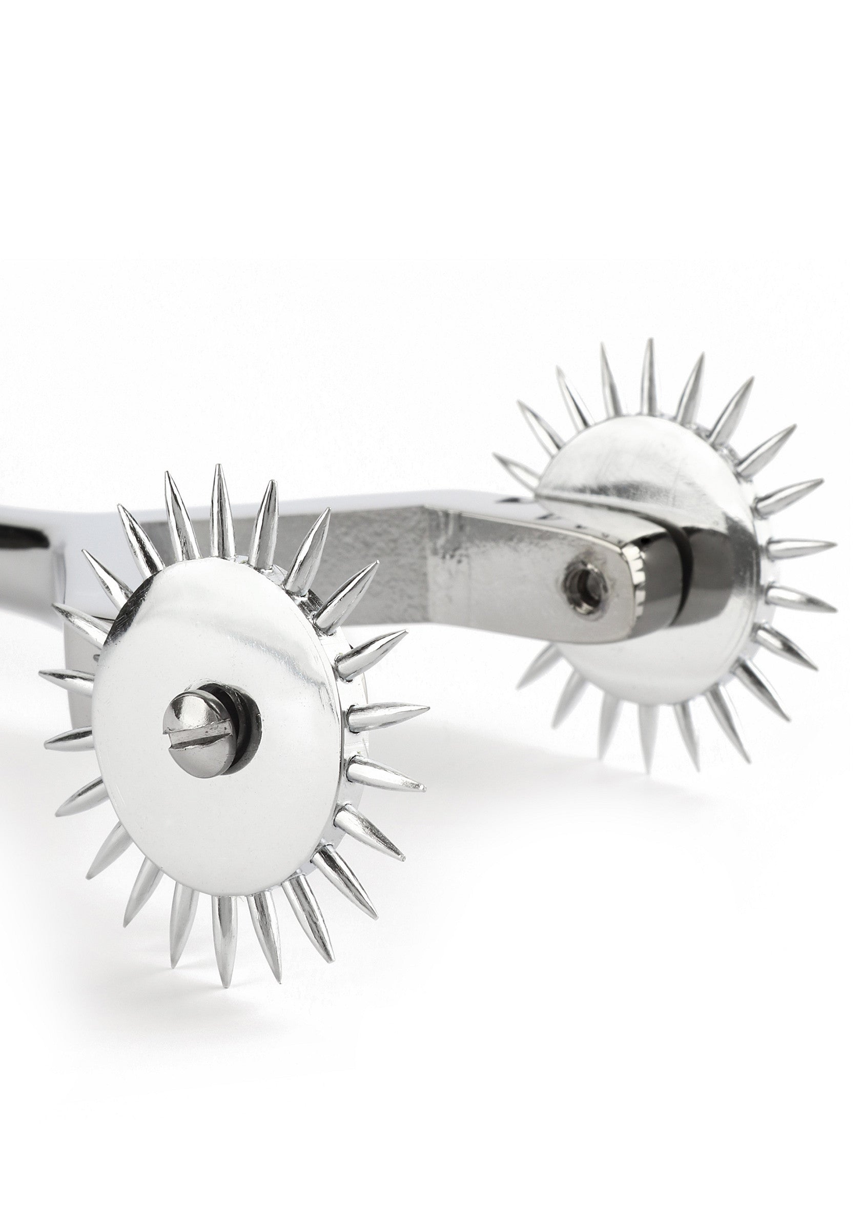 Ruleta de Wartenberg doble, plateada