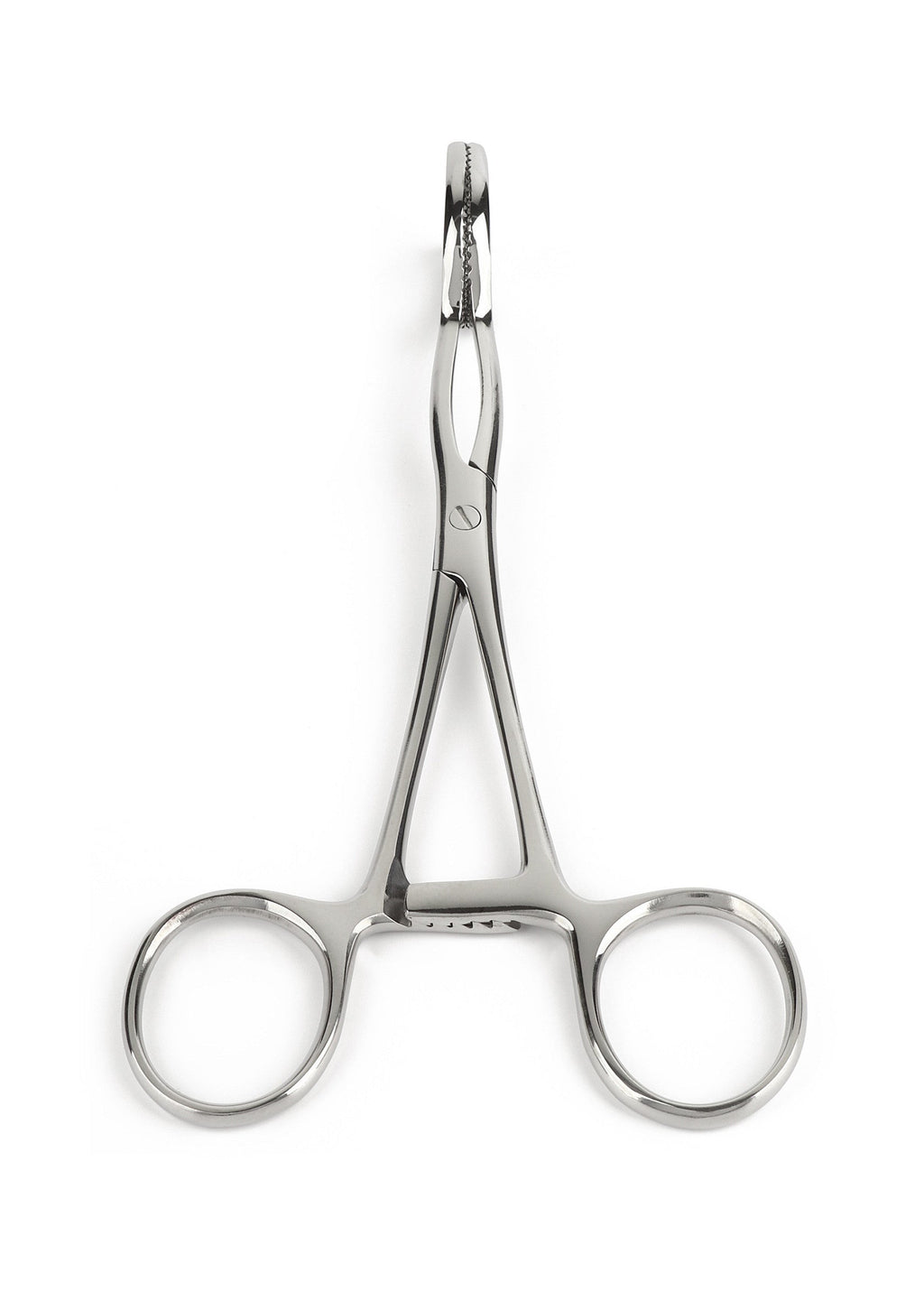 Pinza de cubo en forma de V plateada