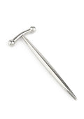 DickVader Tapón de pene de punta redonda plateado