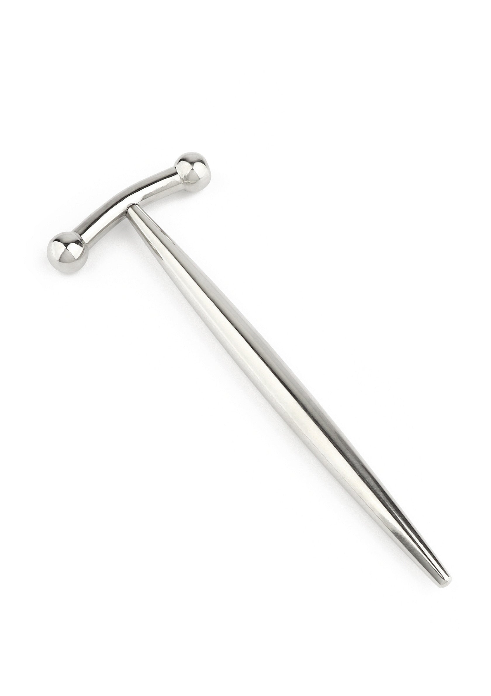 DickVader Tapón de pene de punta redonda plateado