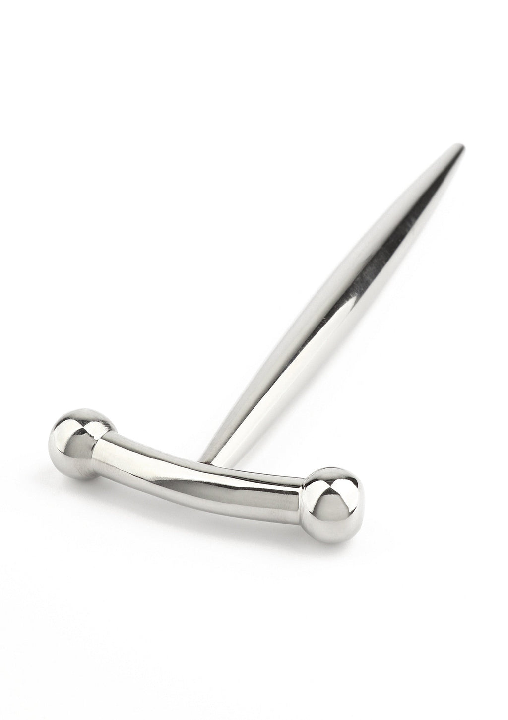 DickVader Tapón de pene de punta redonda plateado