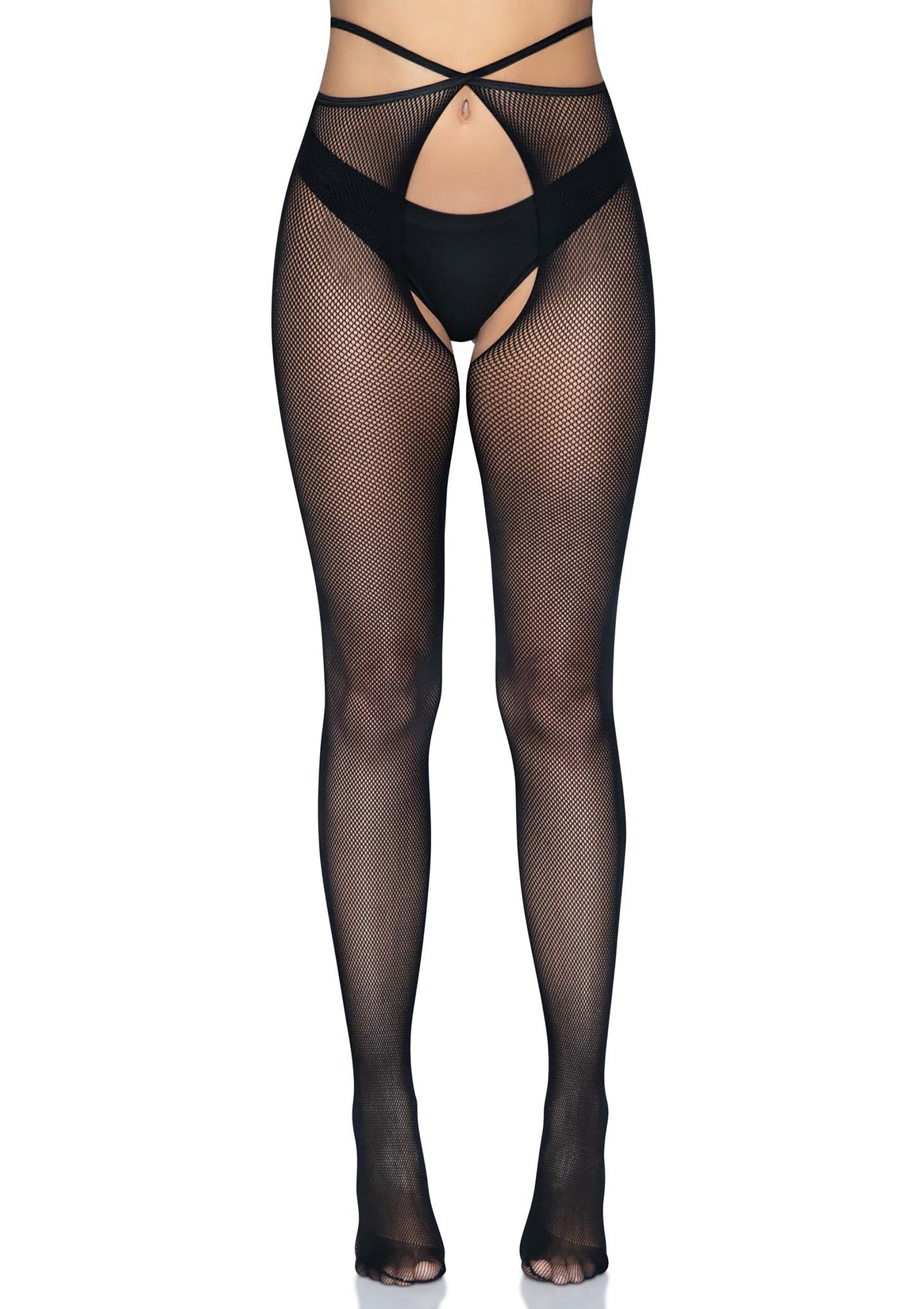 Medias sin pie Micronet Strappy negras