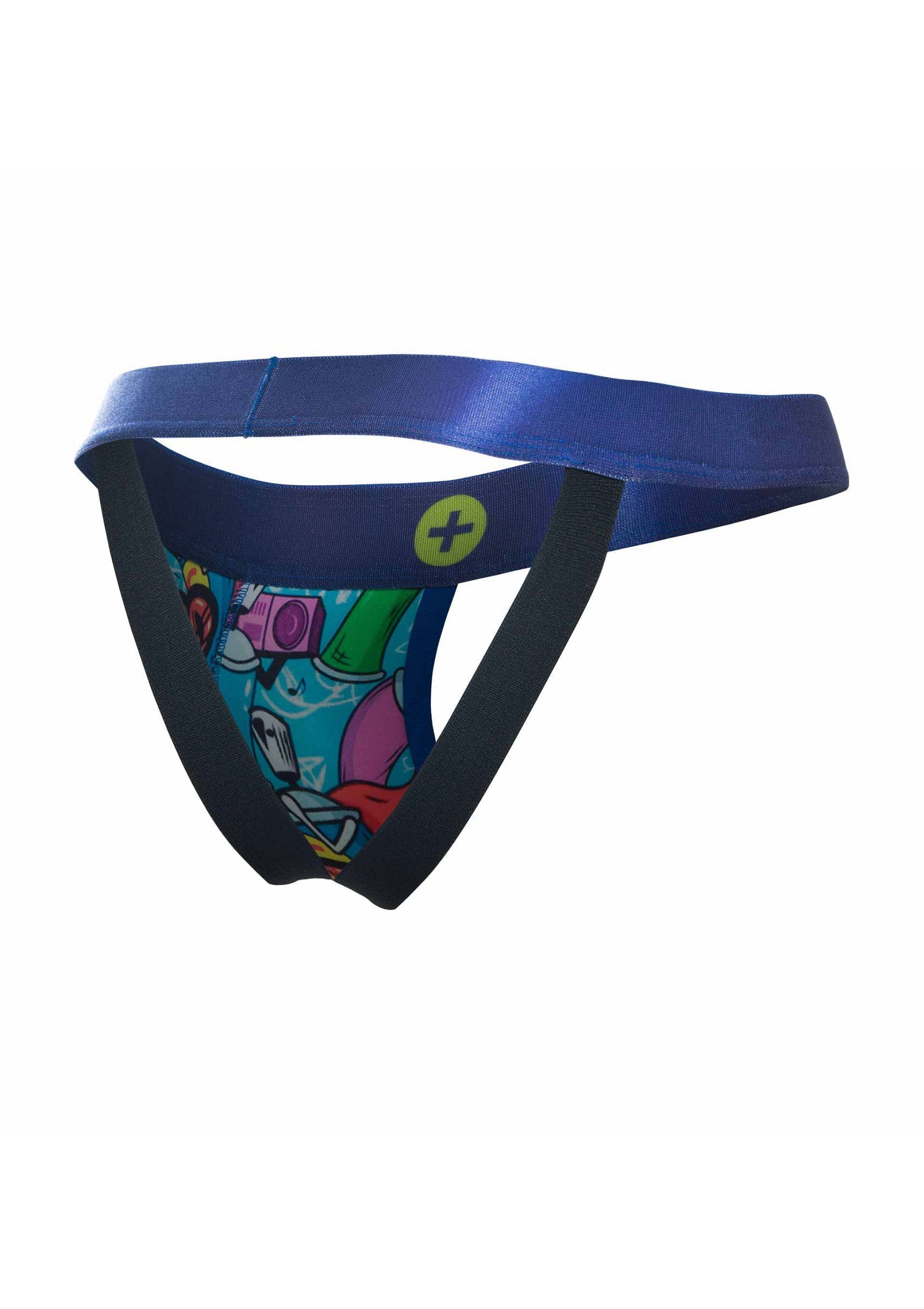 Suspensorio bóxer MaleBasics multicolor
