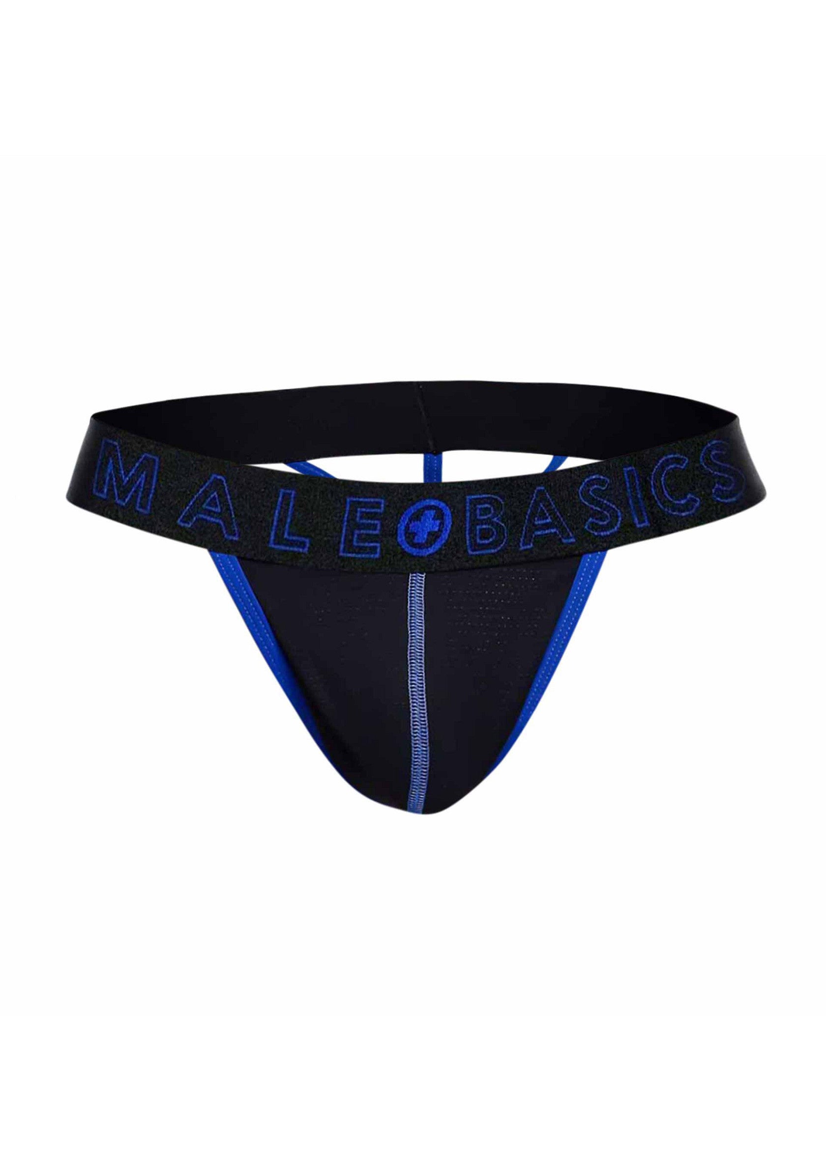 MaleBasics Tanga Neón azul