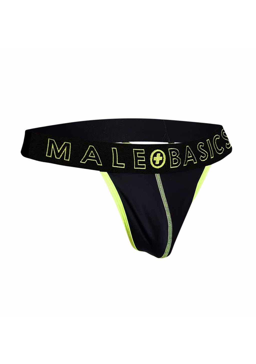 MaleBasics Tanga neón amarillo