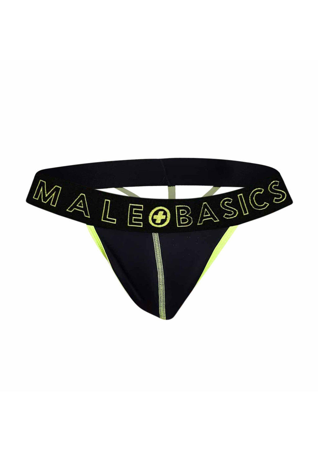 MaleBasics Tanga neón amarillo