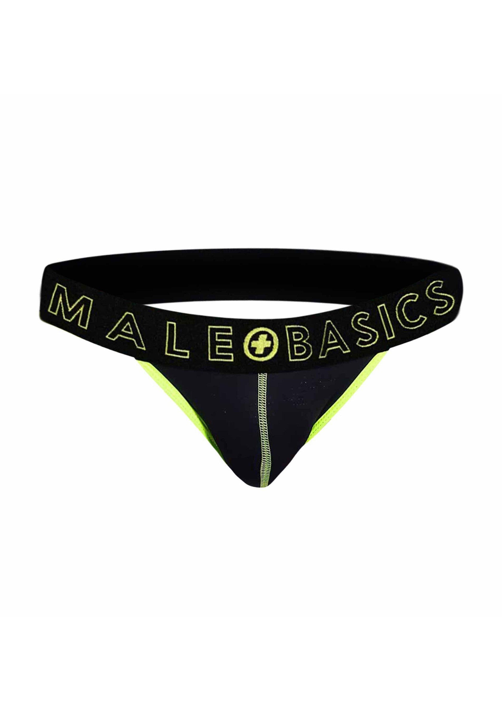 MaleBasics Neon Jock amarillo