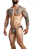 DNGEON Snap Jockstrap gris