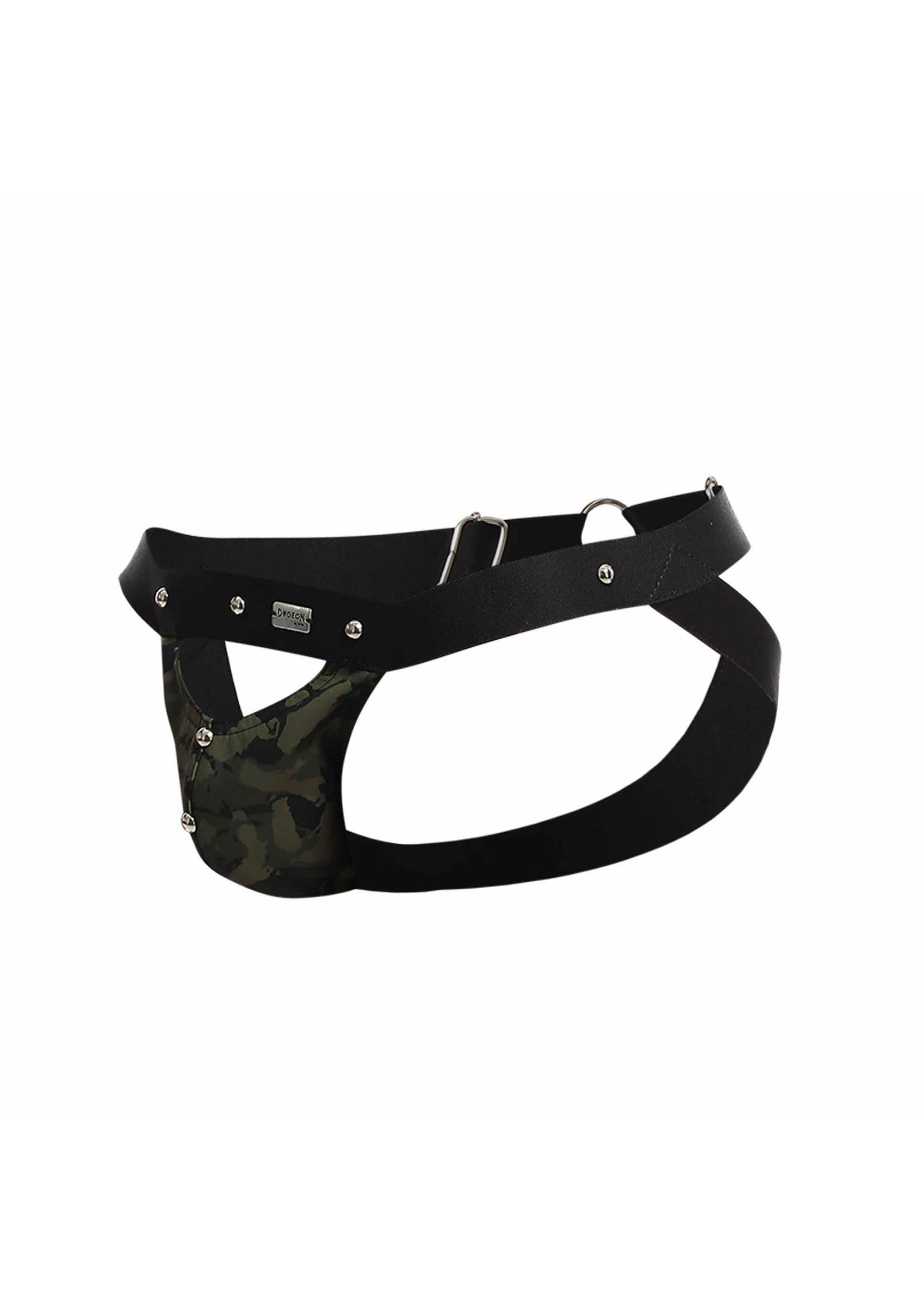DNGEON Peekaboo Suspensorio verde