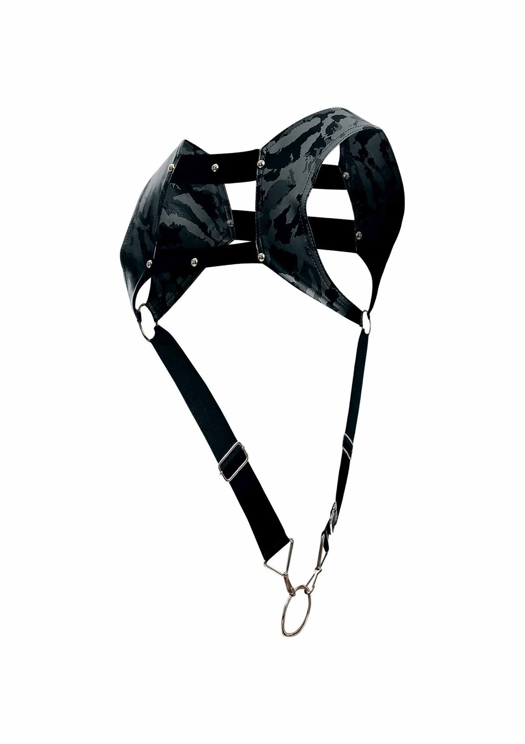 Arnés tipo cockring DNGEON Top gris