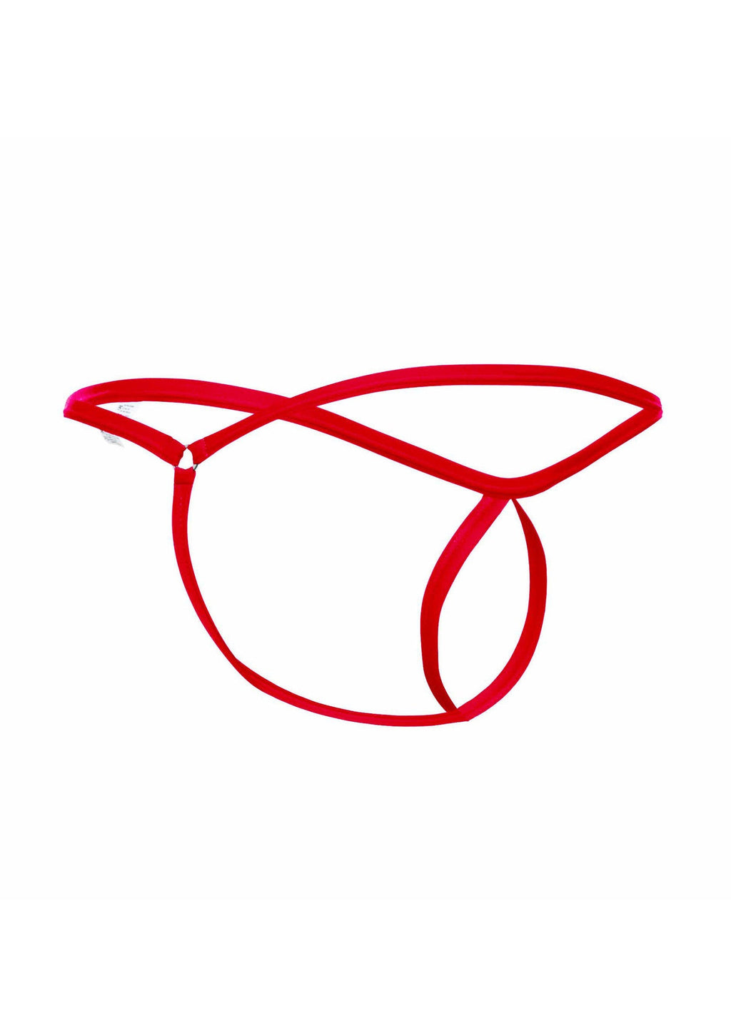 Tanga de gota rojo