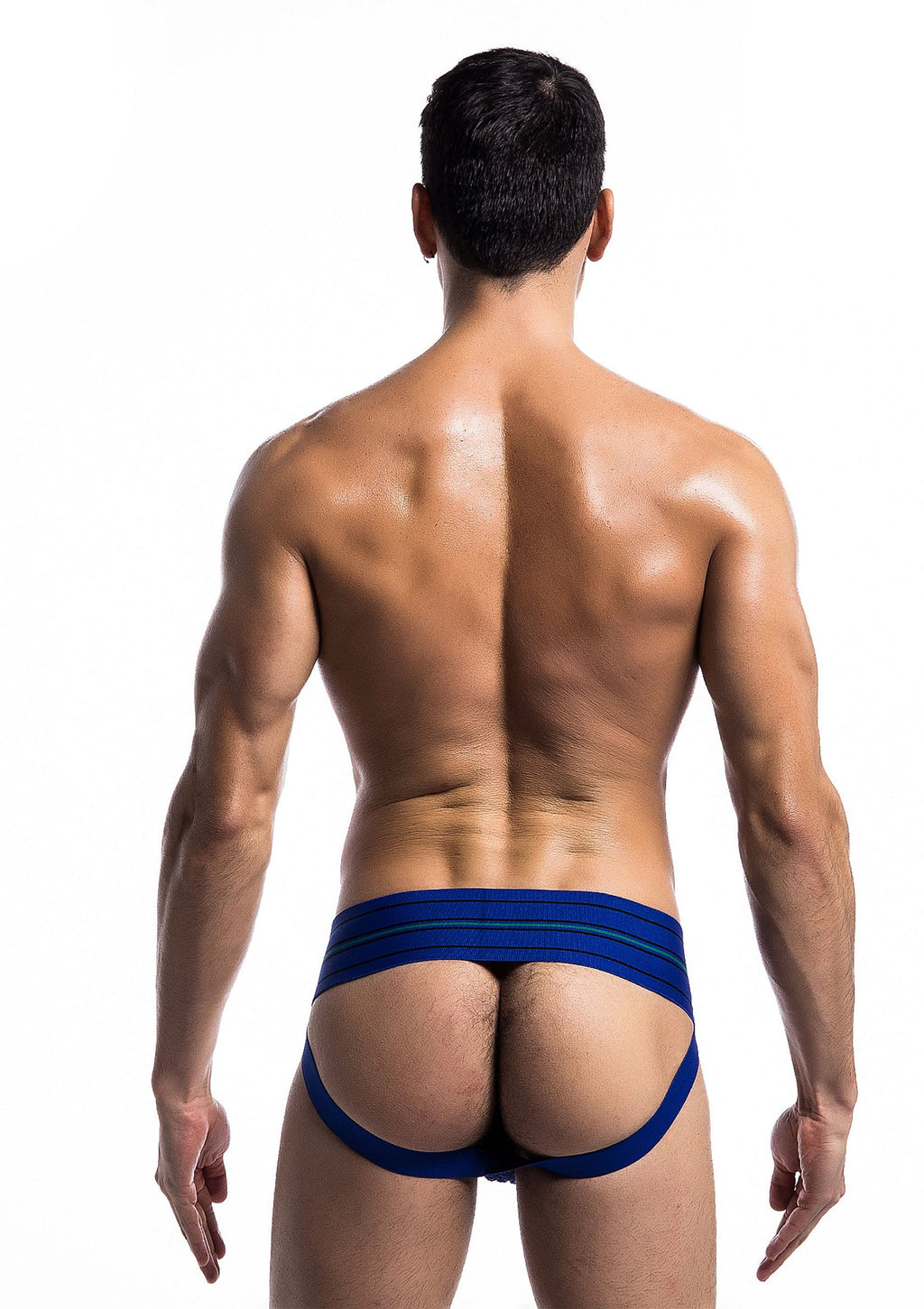 Fetish Classic Wide Jockstrap azul