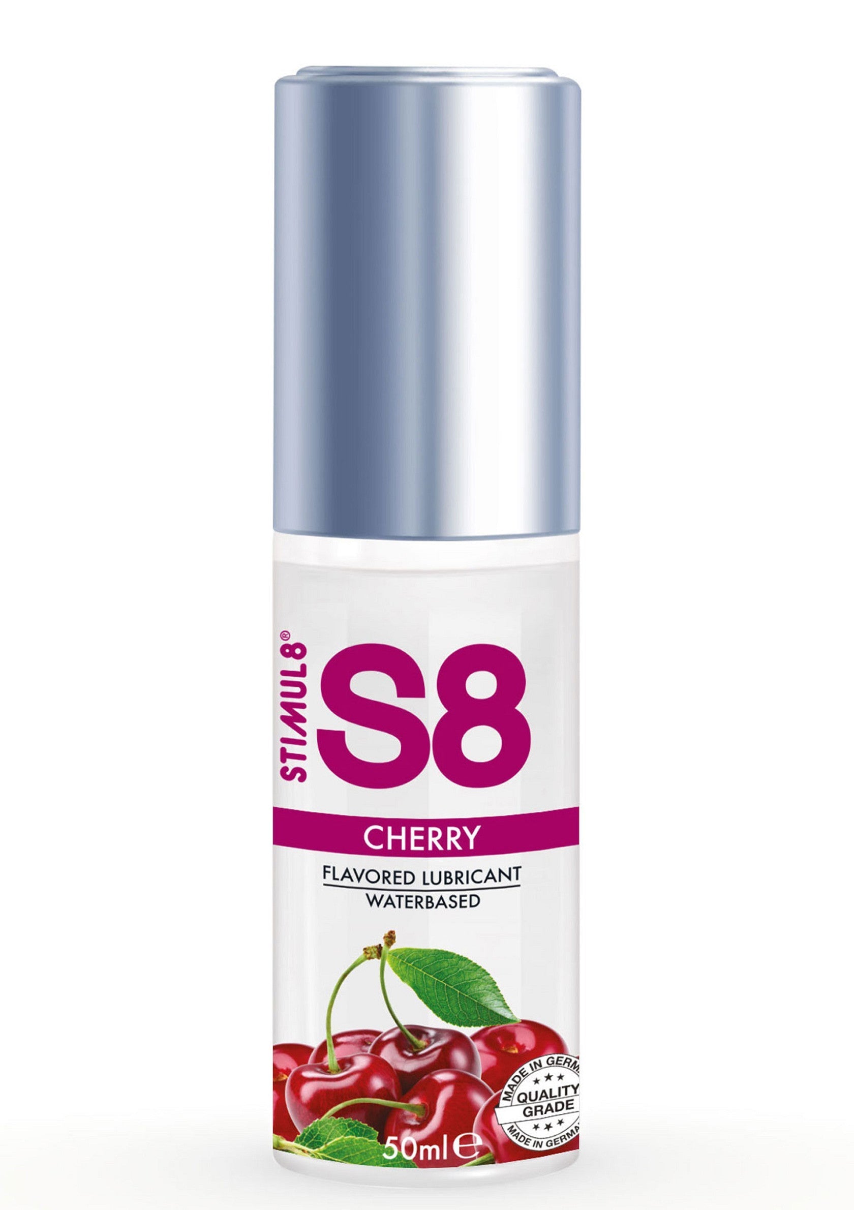 Lubricante saborizado S8 50 ml cereza