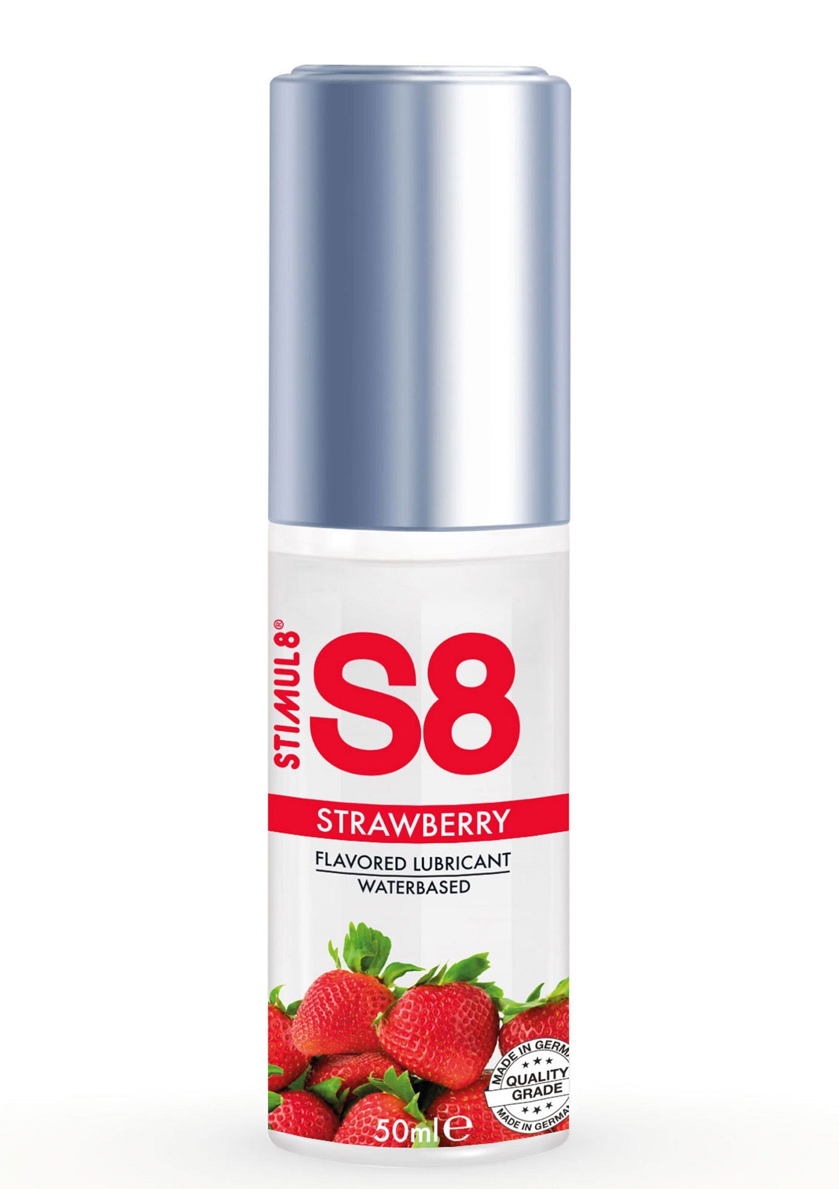 S8 Lubricante con sabor 50 ml fresa