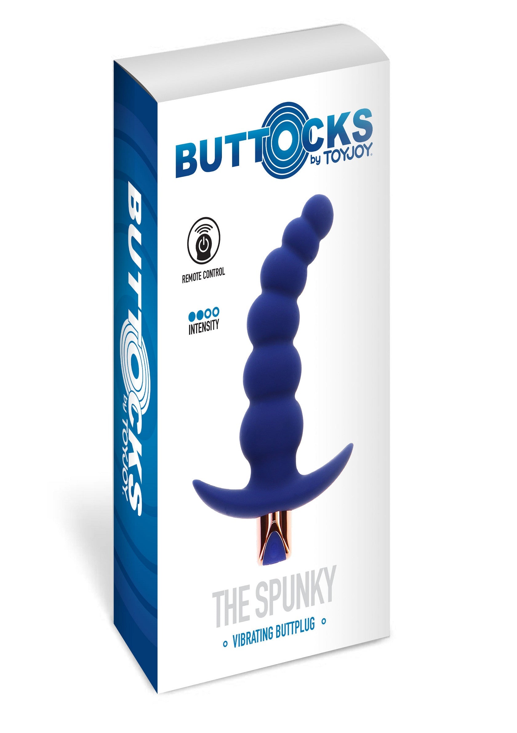 El dildo anal Spunky azul