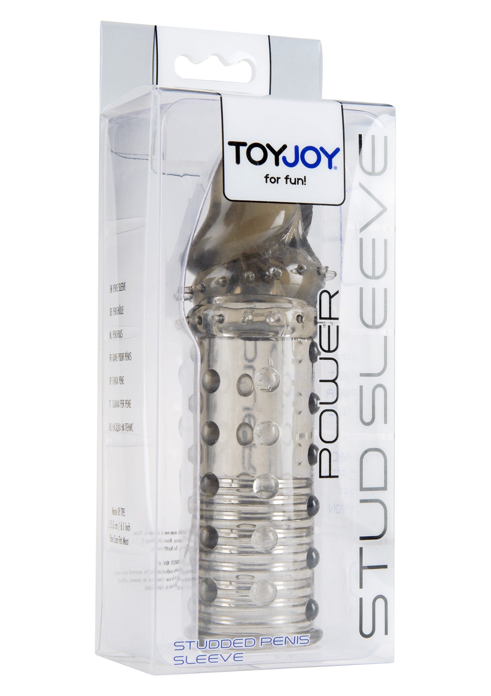 Manguito Power Stud transparente