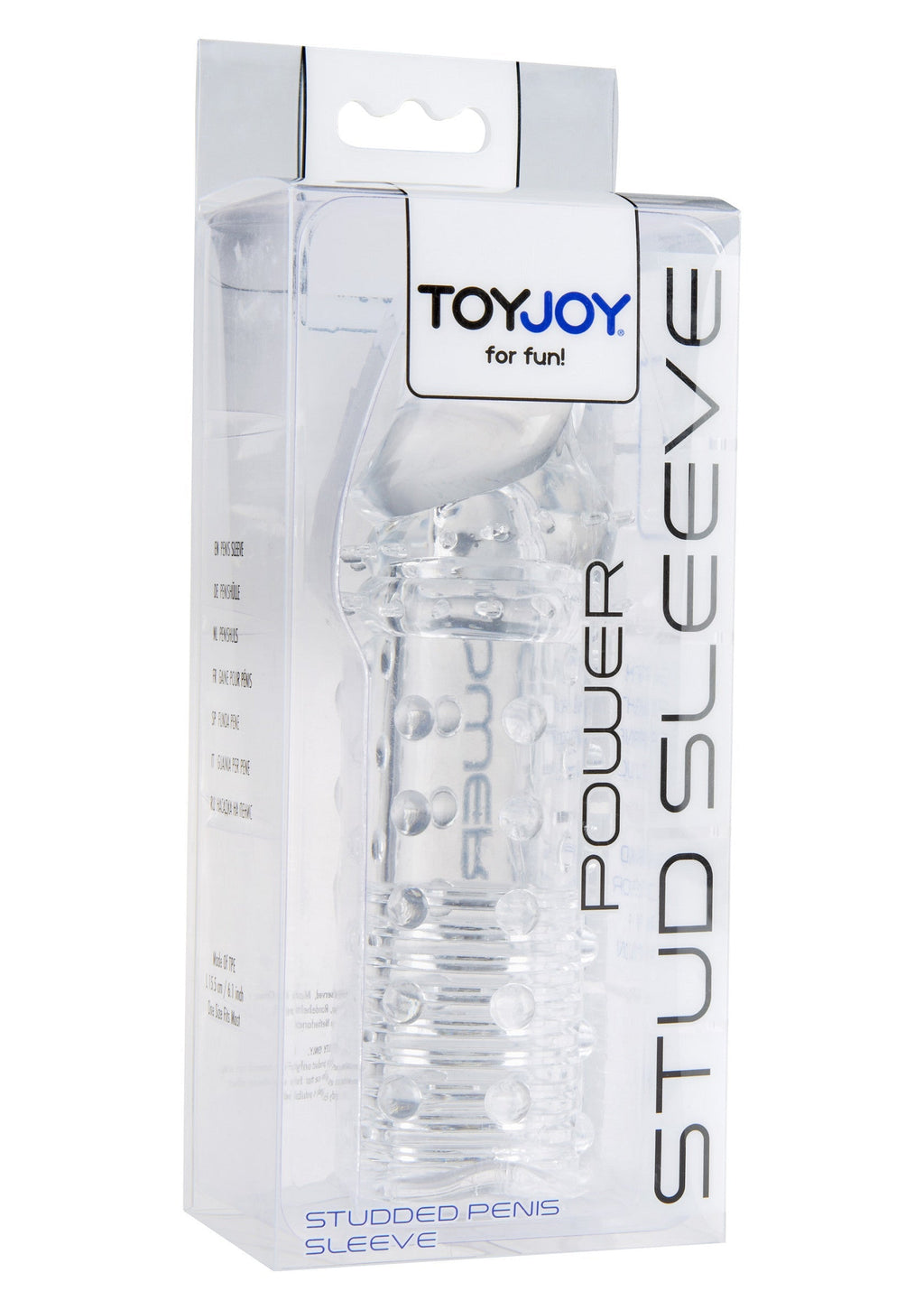 Manguito Power Stud transparente