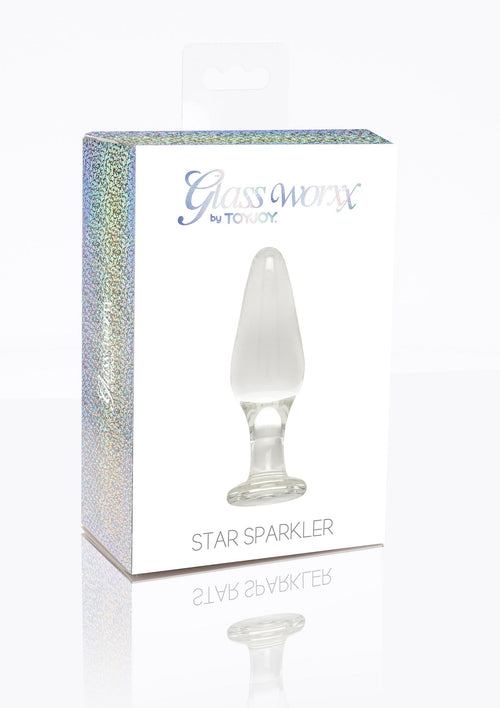 Vela Anal Transparente Sparkler