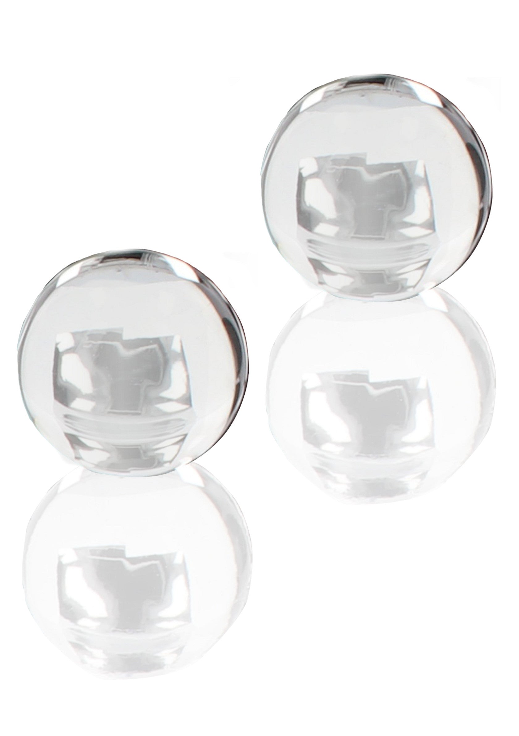 Bolas chinas transparentes con peso