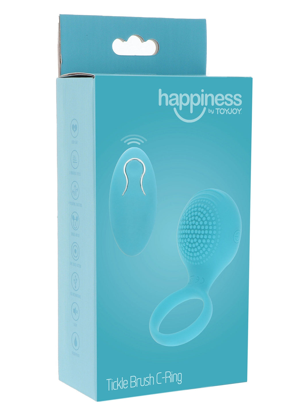 Cepillo de cosquillas C-Ring azul