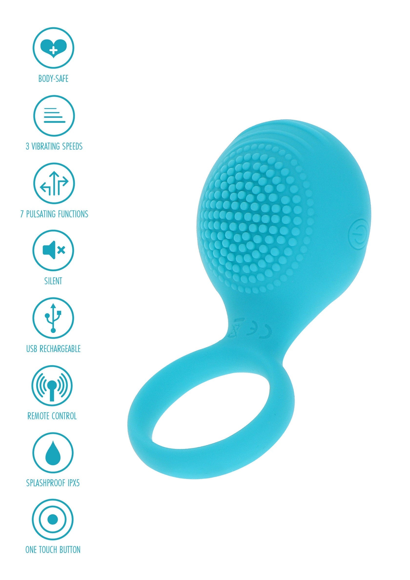 Cepillo de cosquillas C-Ring azul