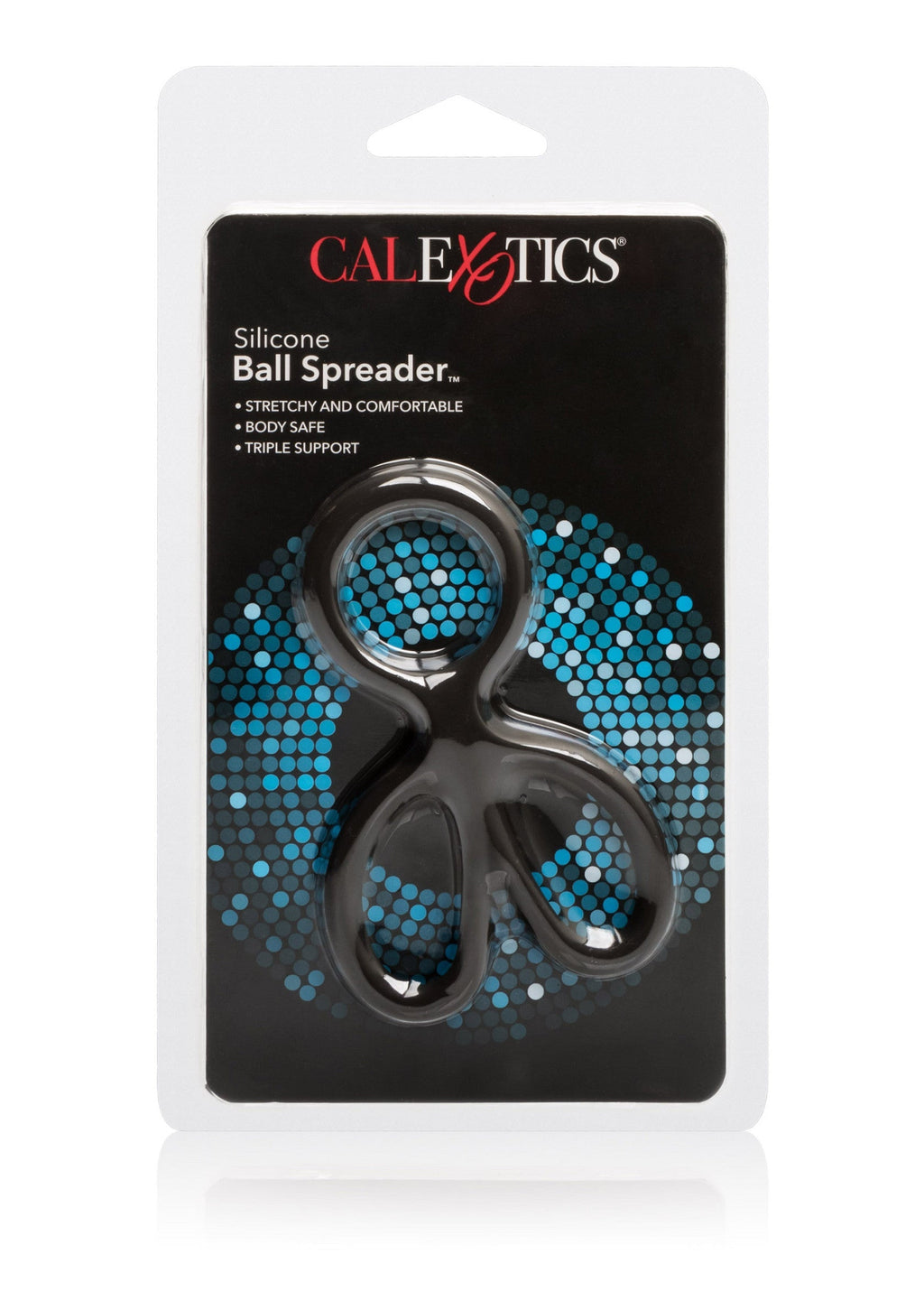 Esparcidor de bolas de silicona negro
